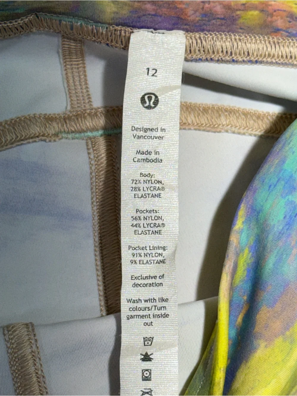 Lululemon Cargo Super-High-Rise Hiking Short